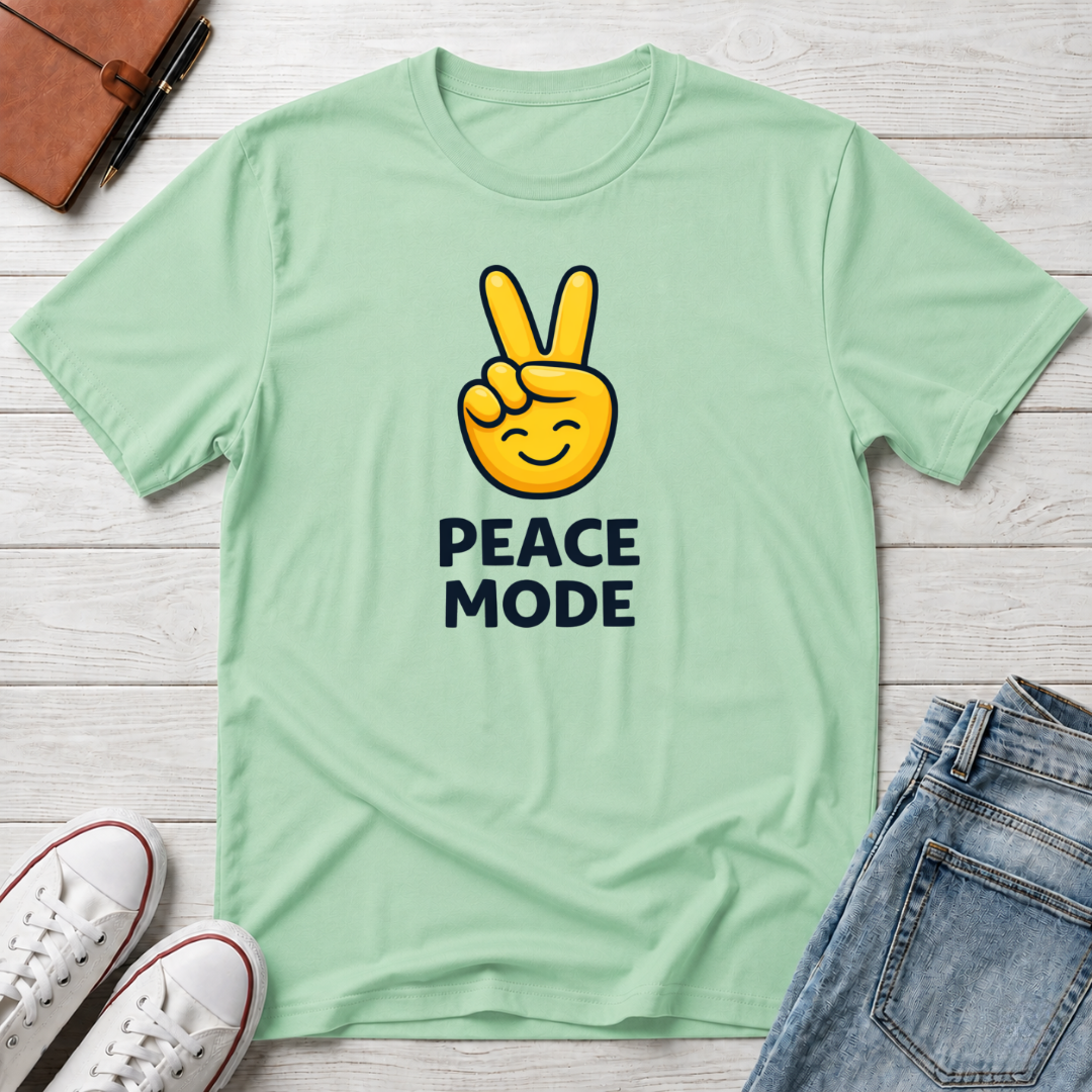 Peace Mode Emoji T-Shirt