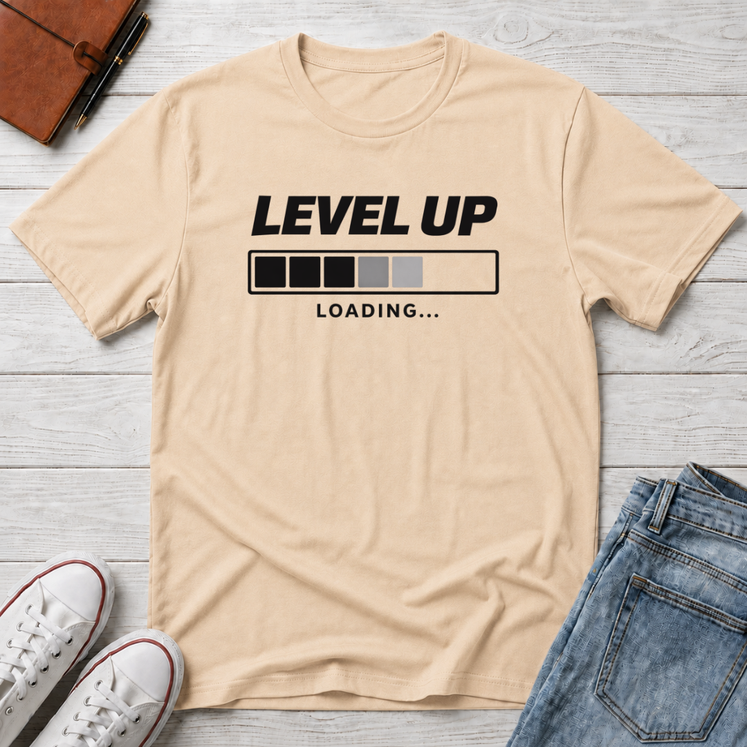Level Up Mindset Graphic T-Shirt