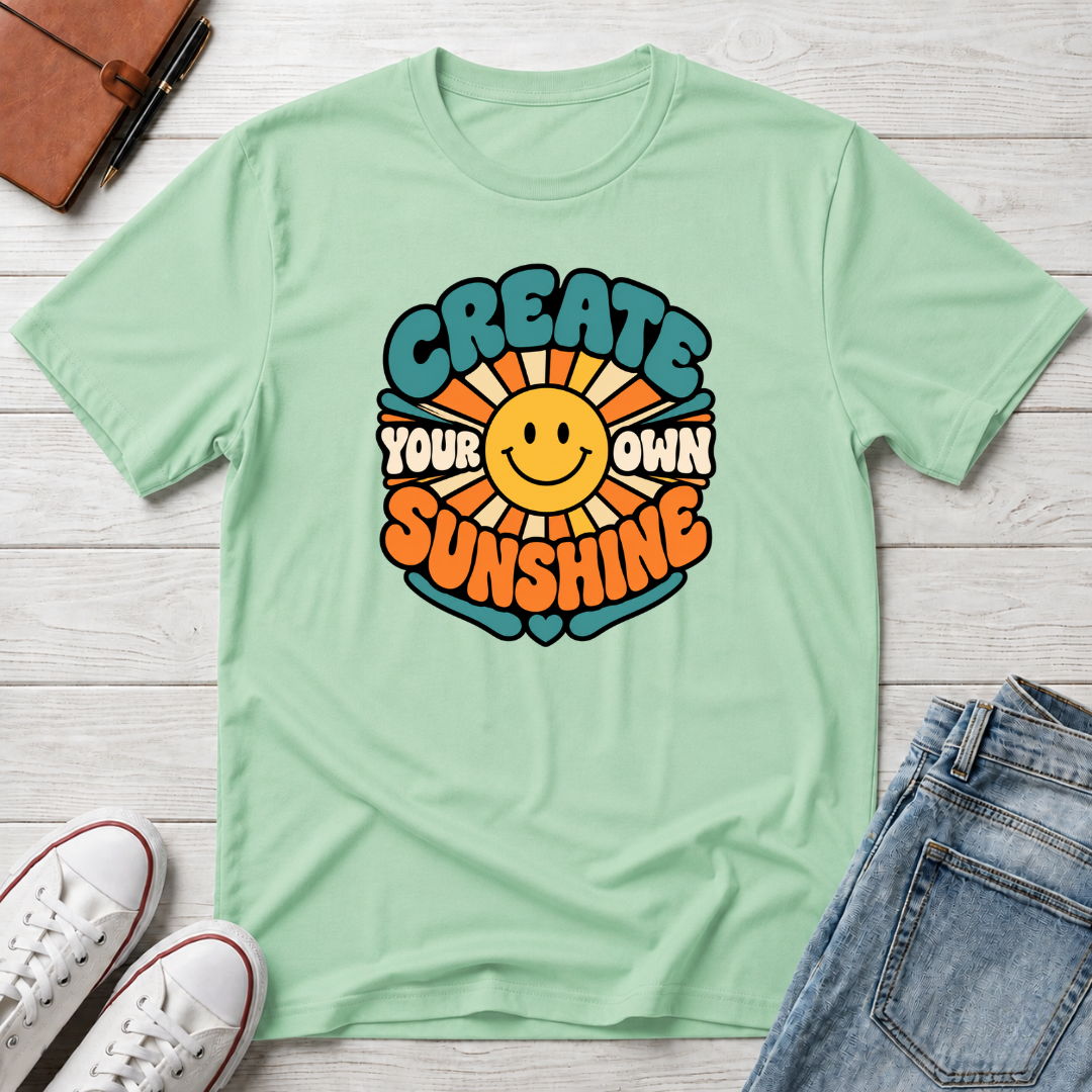 Choose Sunshine™ Positive Vibes Graphic T-Shirt