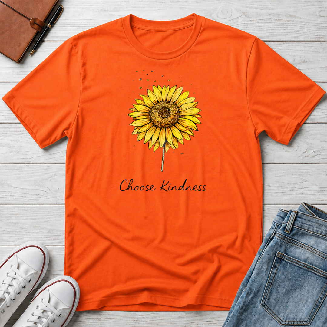 Choose Kindness Flower T-Shirt