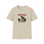 Start Again Motivational Graphic Tee