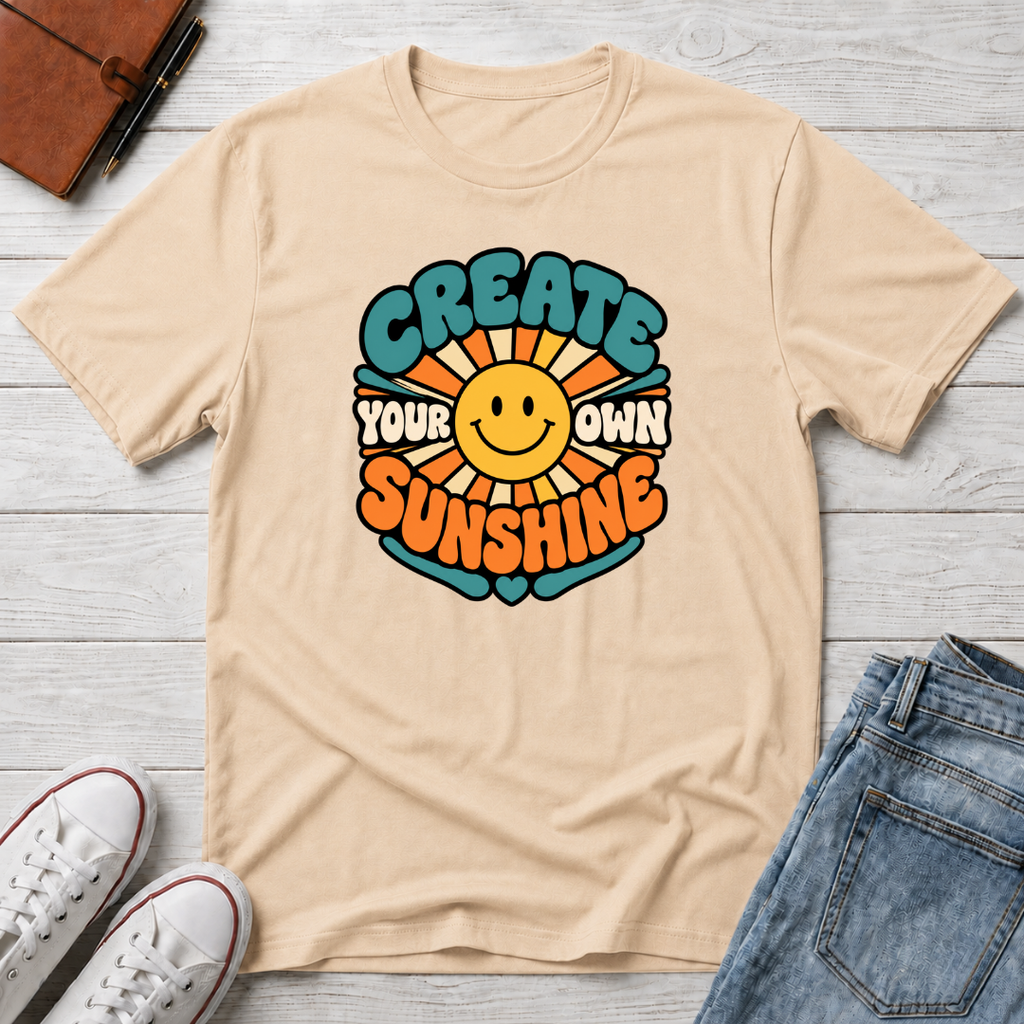 Choose Sunshine™ Positive Vibes Graphic T-Shirt