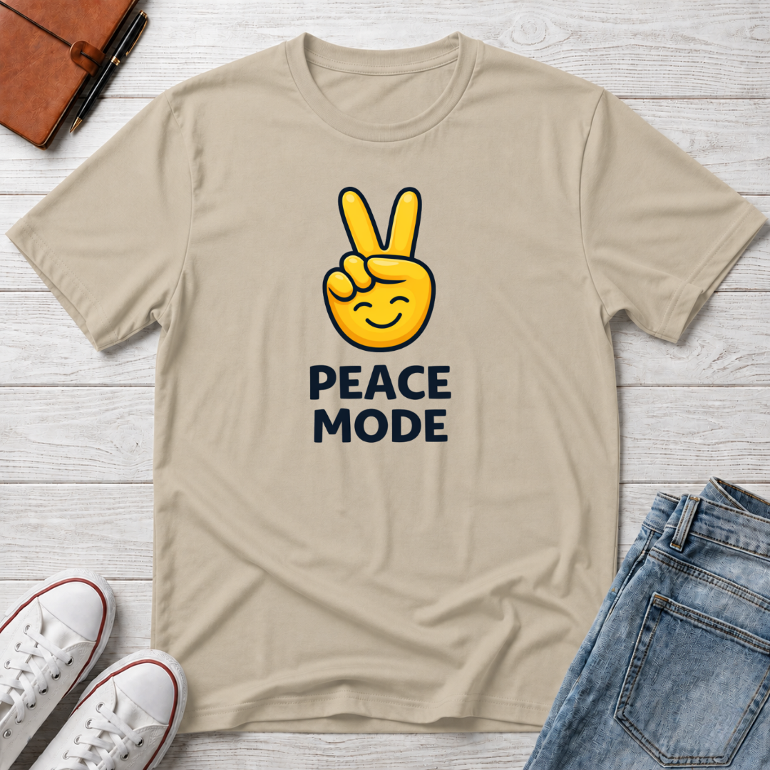 Peace Mode Emoji T-Shirt