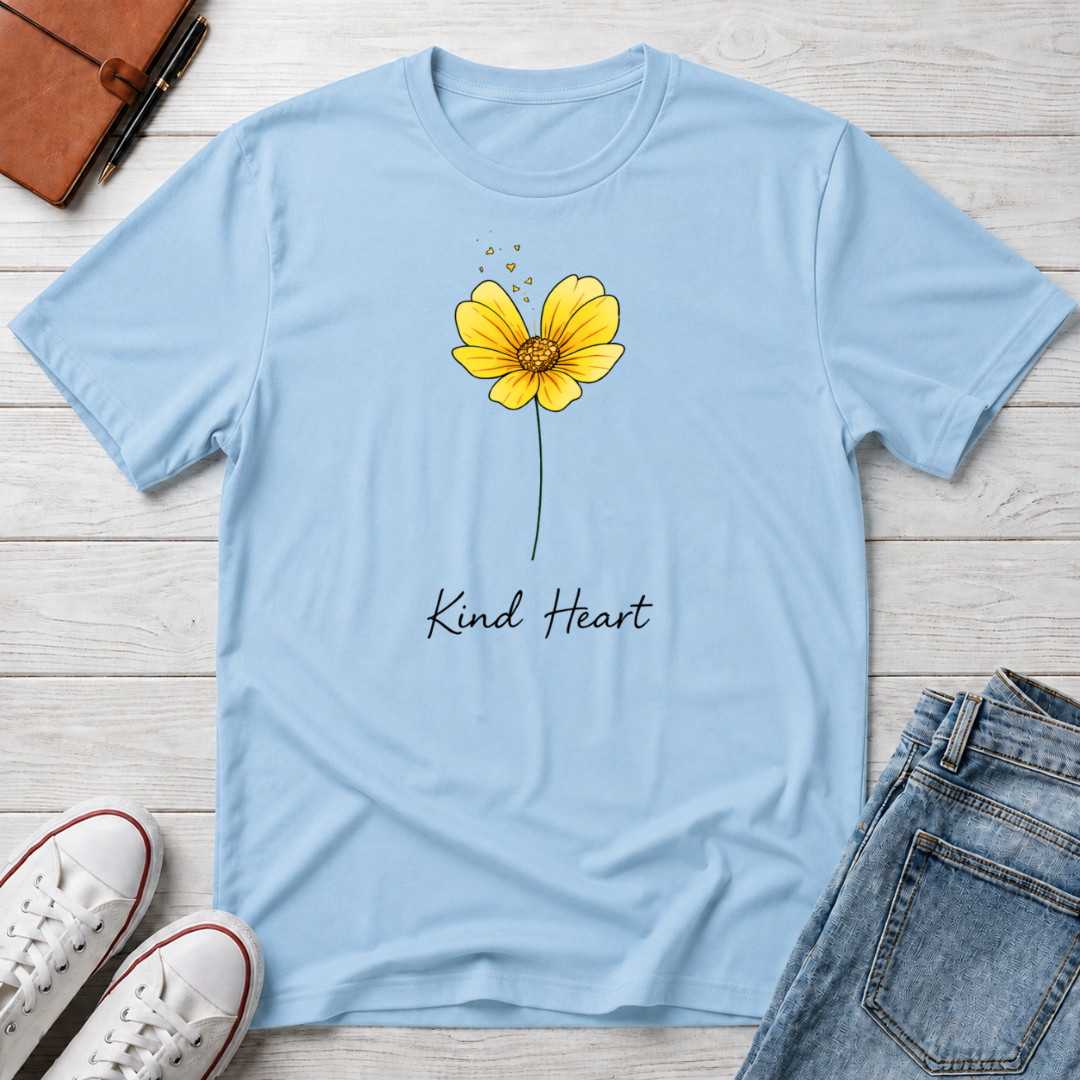 Kind Heart Flower T-Shirt
