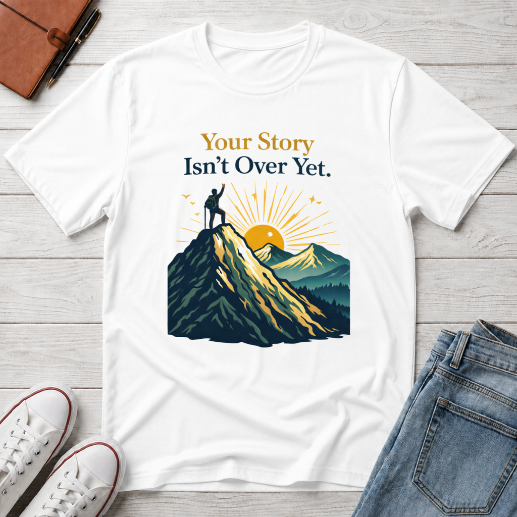Story Isn't Over Mountain T-Shirt
