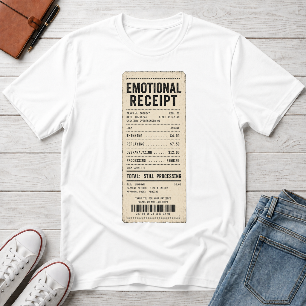 EMOTIONAL RECEIPT™ T-SHIRT