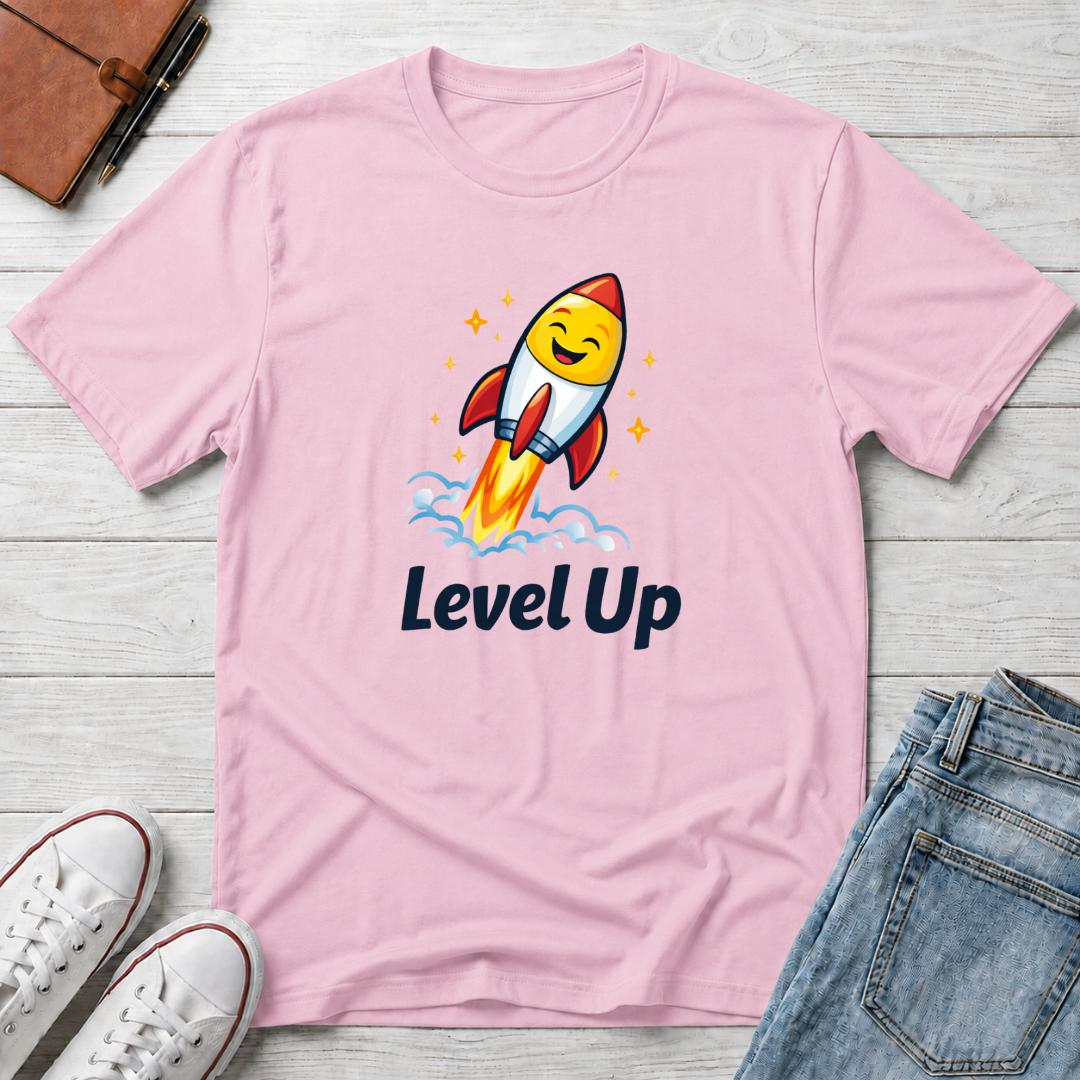 Level Up Rocket T-Shirt