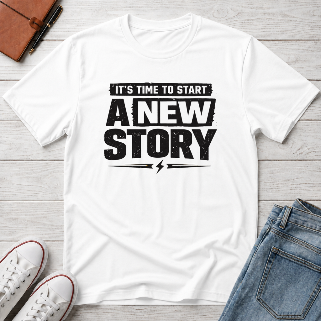 Start A New Story T-Shirt