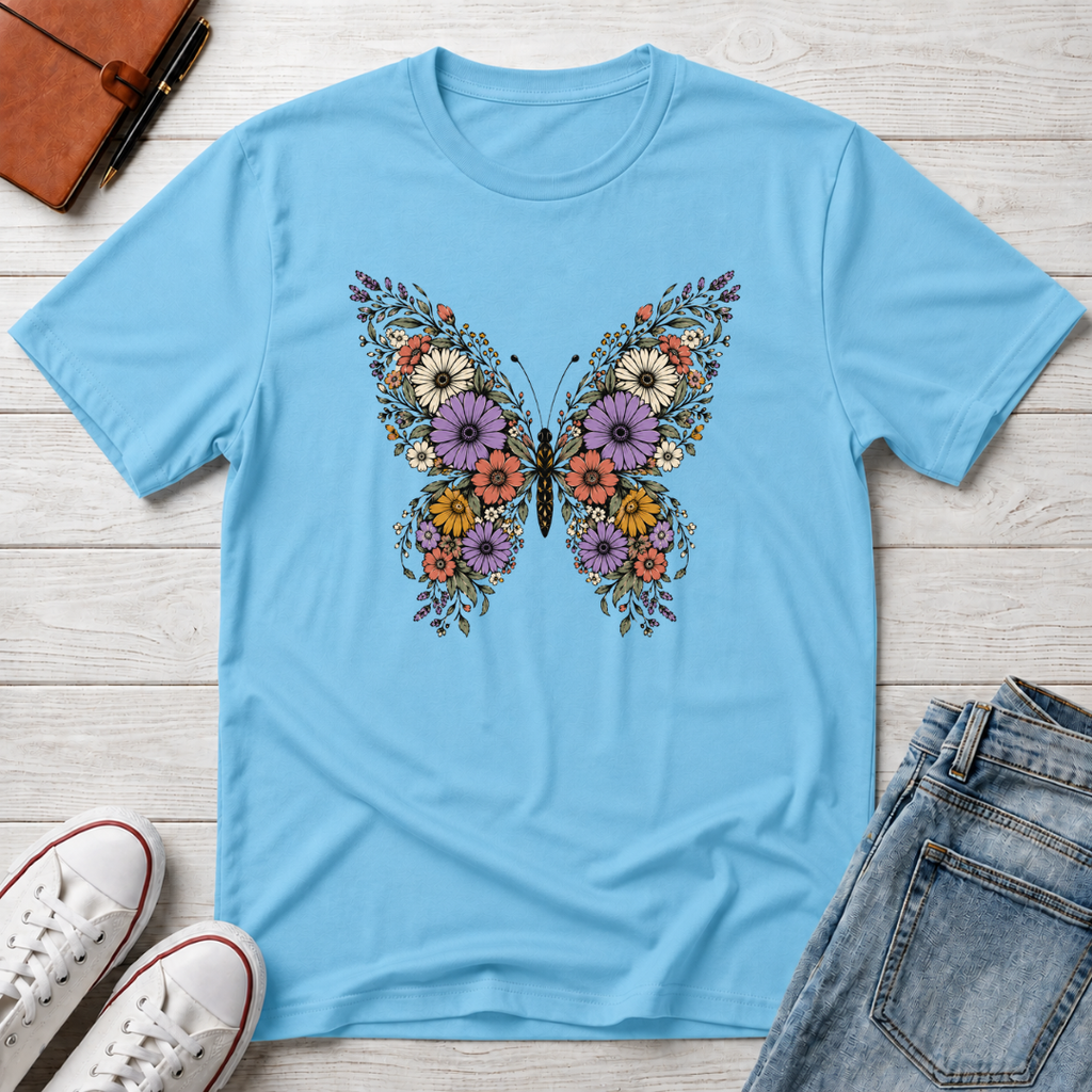 Blooming Butterfly™ Graphic T-Shirt 🦋