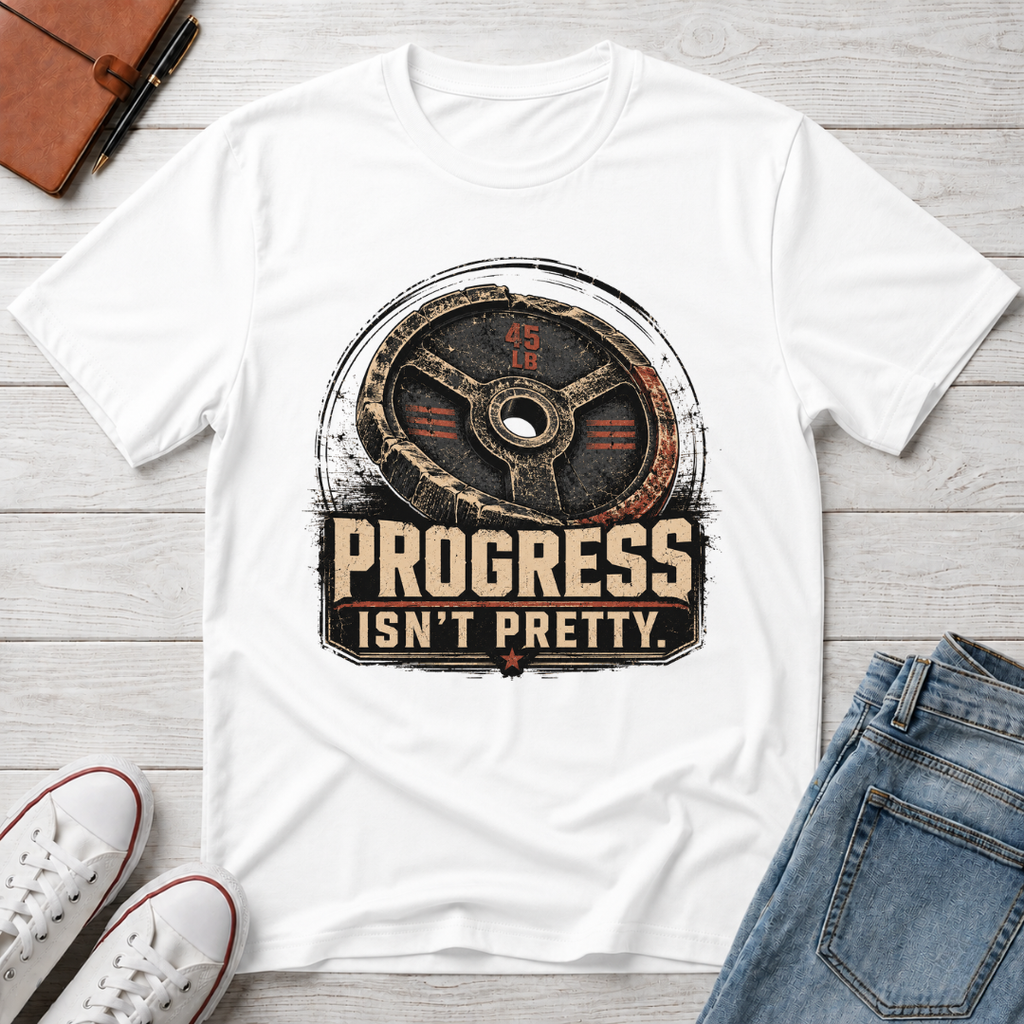 PROGRESS ISN'T PRETTY™ T-SHIRT