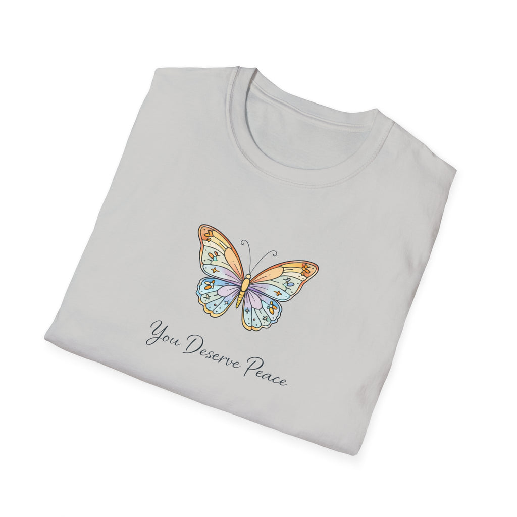 Deserve Peace Butterfly T-Shirt