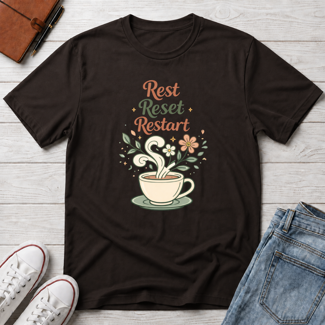 Rest Reset Restart T-Shirt