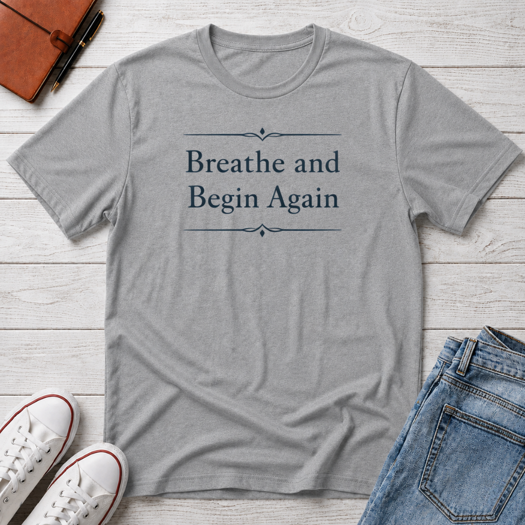 Breathe And Begin Again T-Shirt