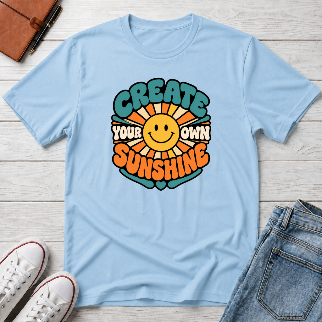 Choose Sunshine™ Positive Vibes Graphic T-Shirt