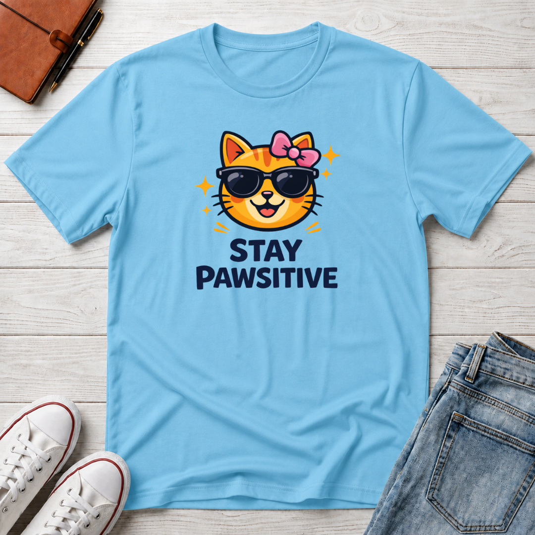 Stay Pawsitive T-Shirt