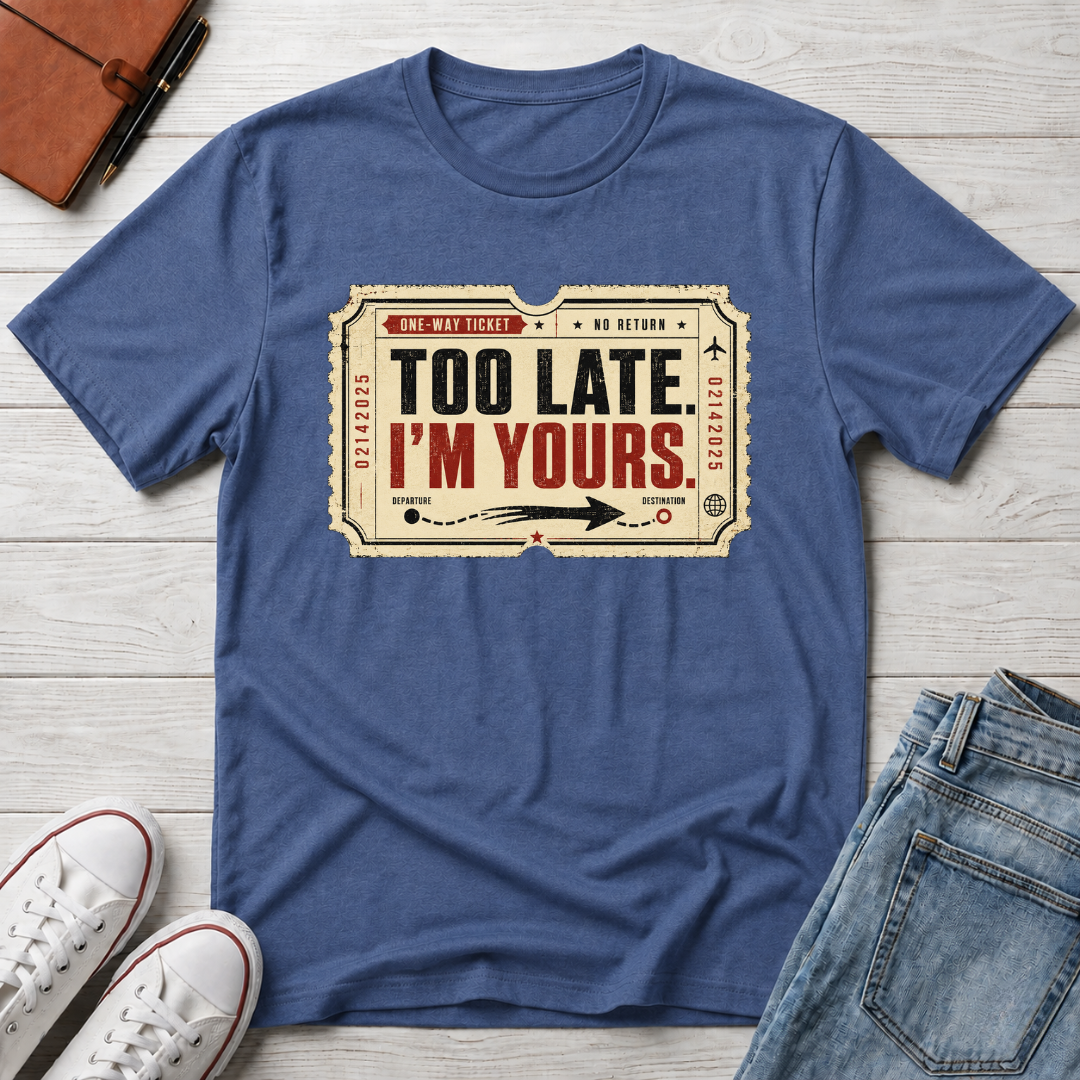 TOO LATE I'M YOURS™ T-SHIRT