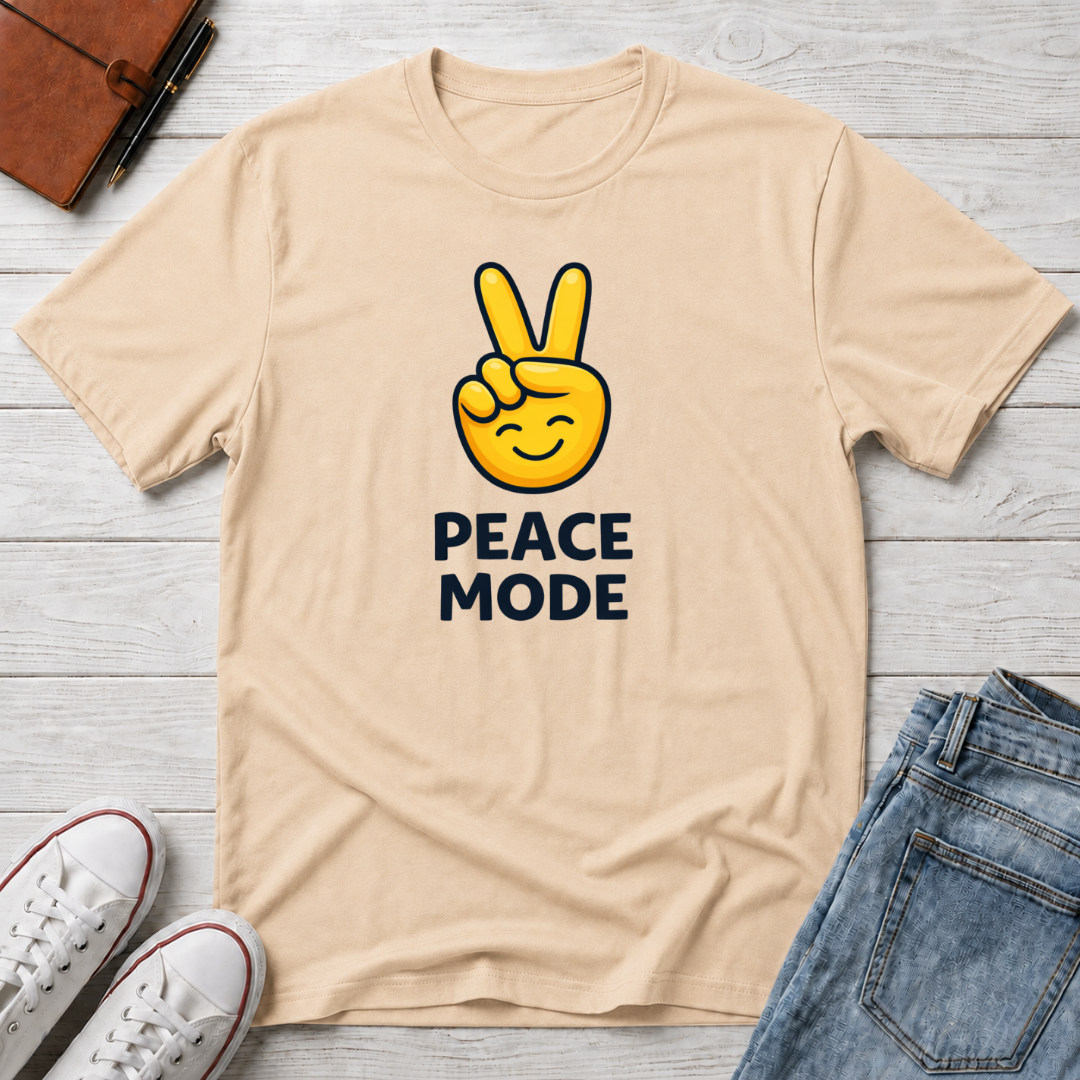 Peace Mode Emoji T-Shirt