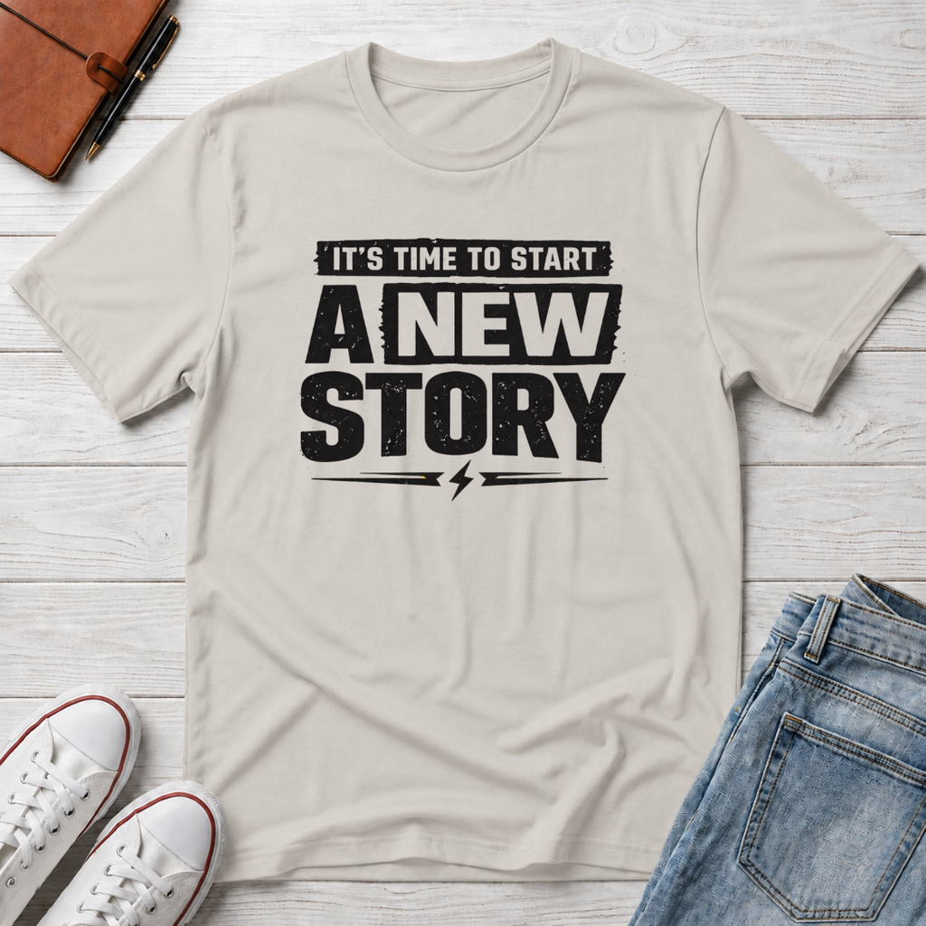 Start A New Story T-Shirt