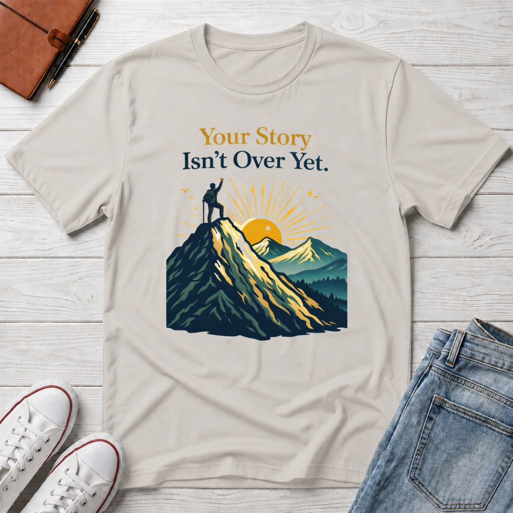 Story Isn't Over Mountain T-Shirt