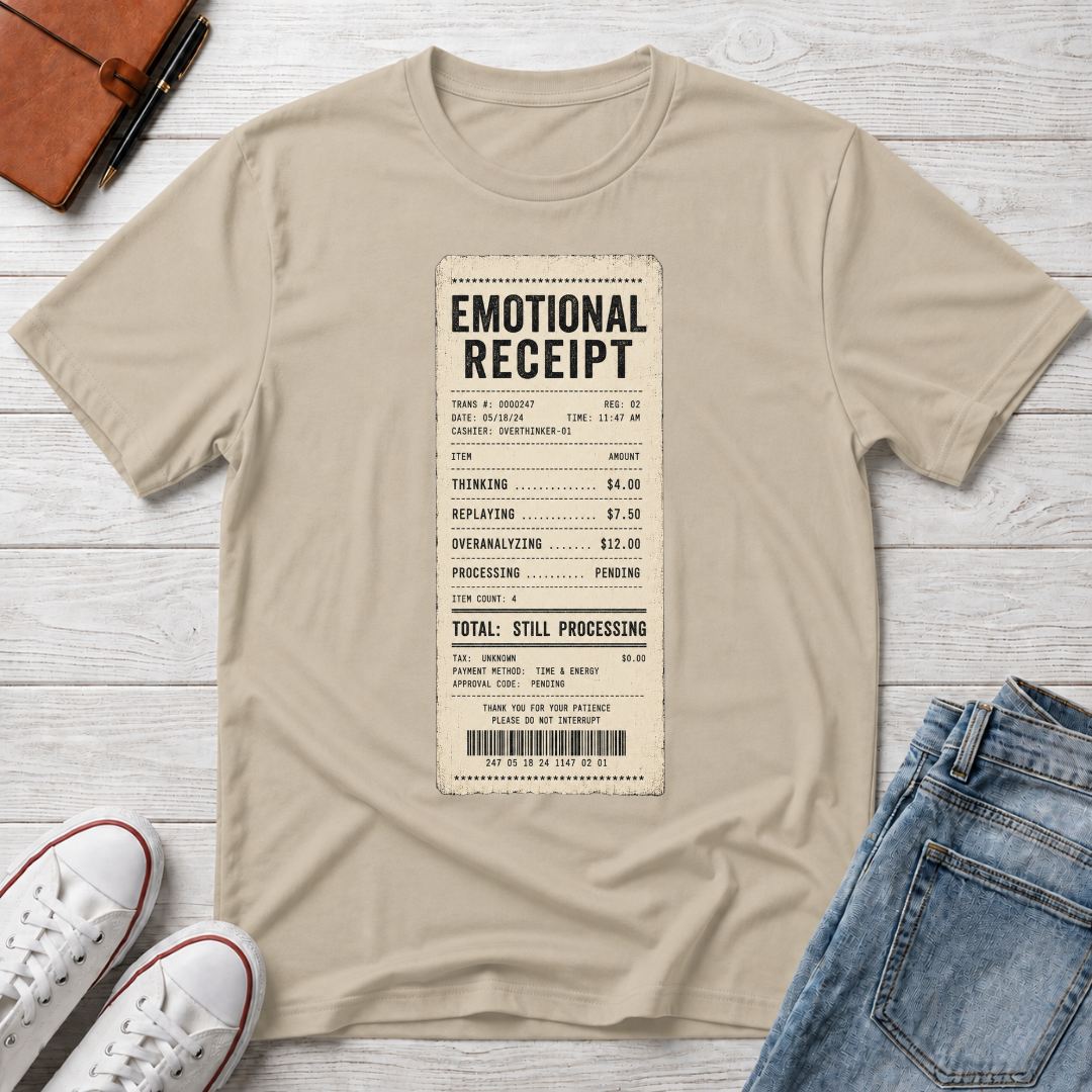 EMOTIONAL RECEIPT™ T-SHIRT