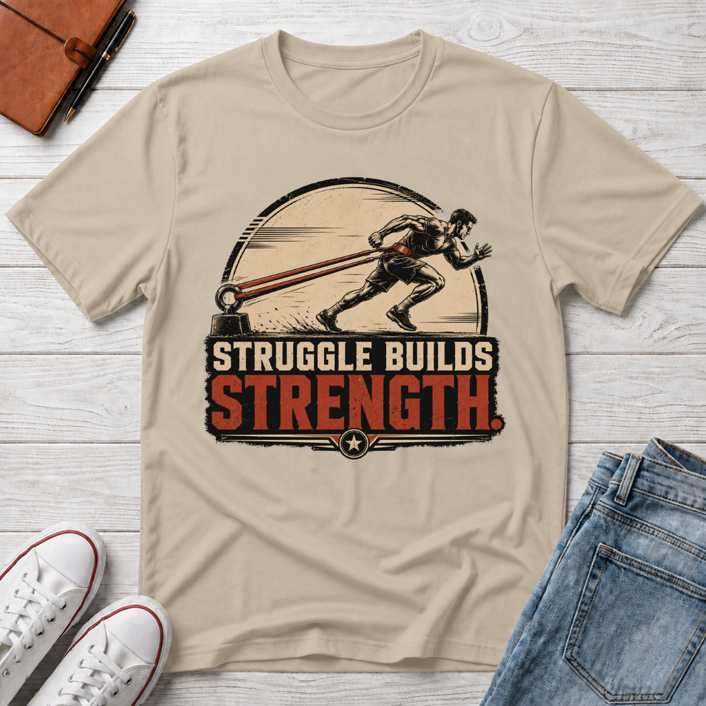 STRUGGLE BUILDS STRENGTH™ T-SHIRT