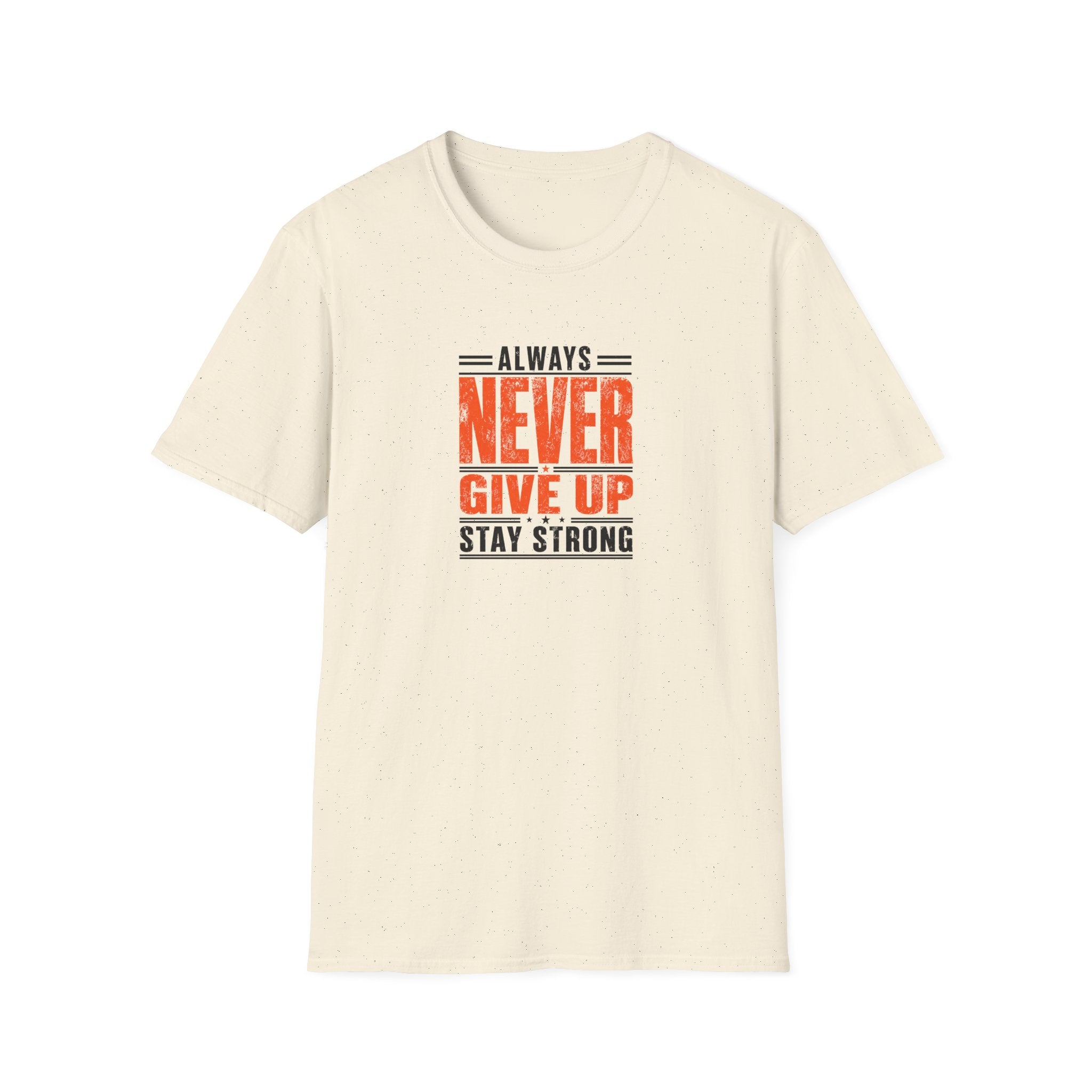 Never Give Up™ Motivational T-Shirt