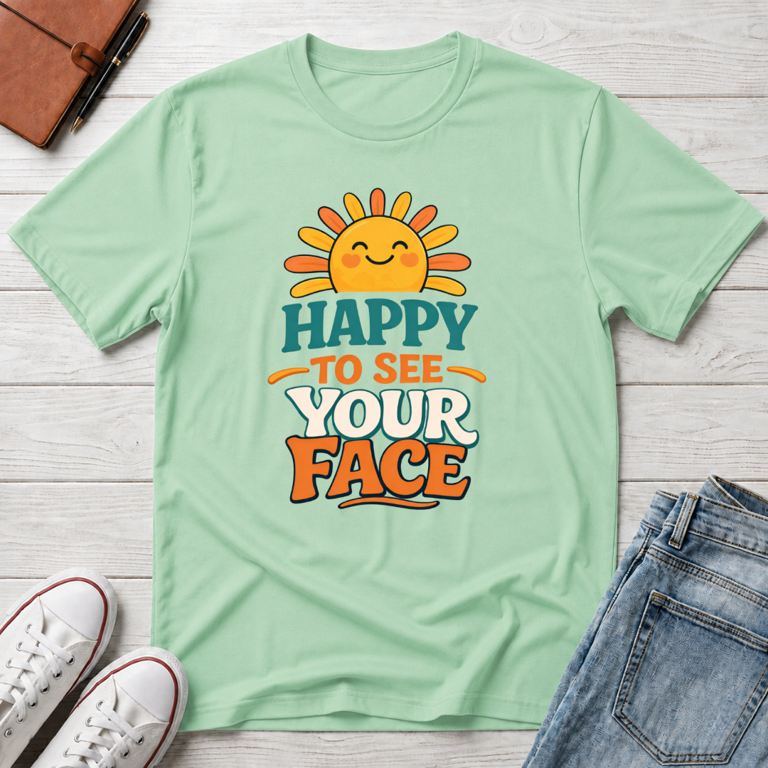 Happy To See Sunrise T-Shirt