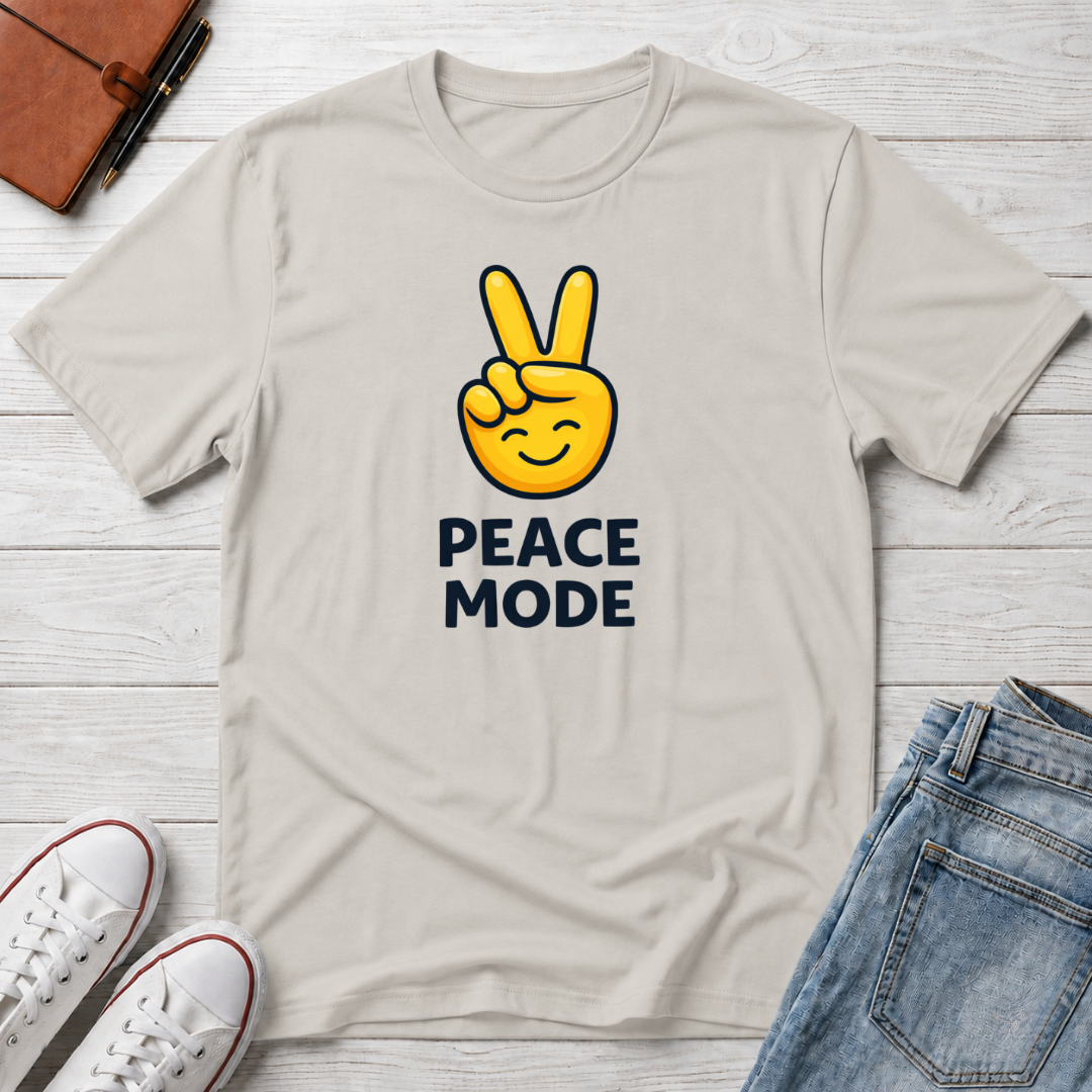 Peace Mode Emoji T-Shirt