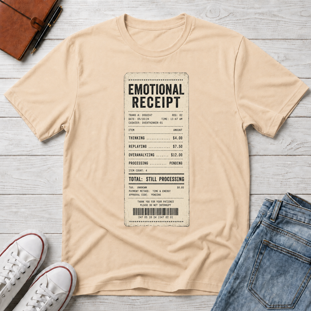 EMOTIONAL RECEIPT™ T-SHIRT