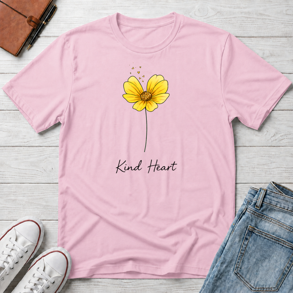 Kind Heart Flower T-Shirt