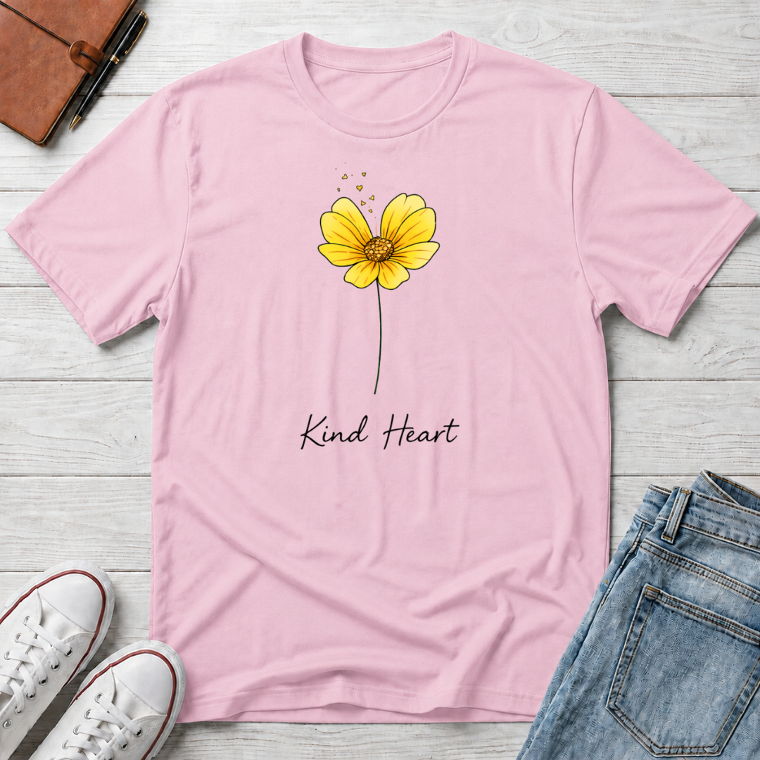 Kind Heart Flower T-Shirt
