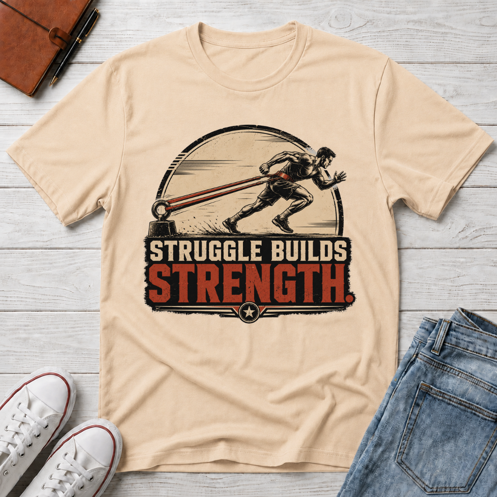 STRUGGLE BUILDS STRENGTH™ T-SHIRT