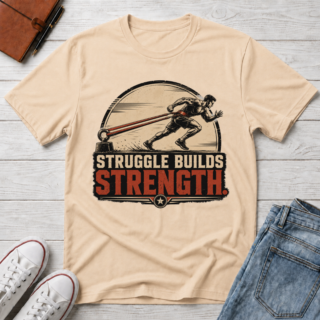 STRUGGLE BUILDS STRENGTH™ T-SHIRT