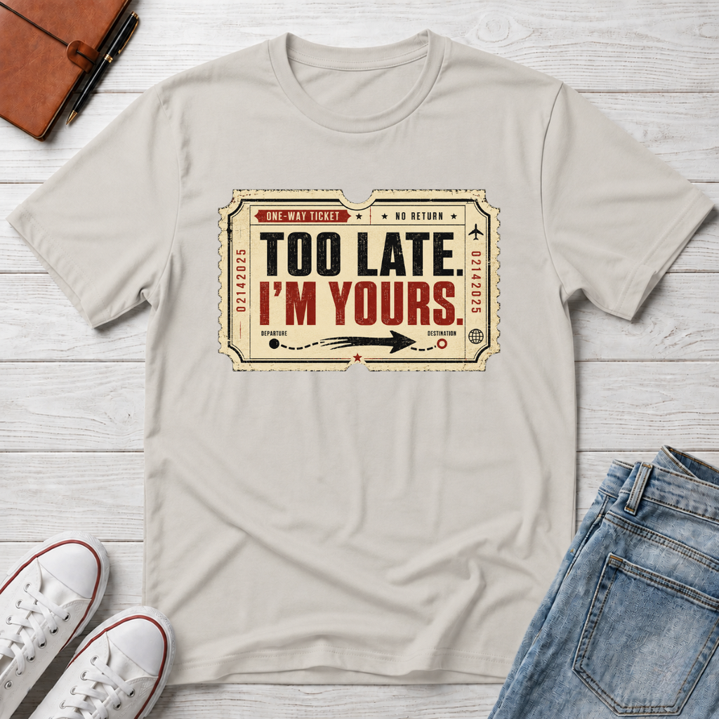 TOO LATE I'M YOURS™ T-SHIRT