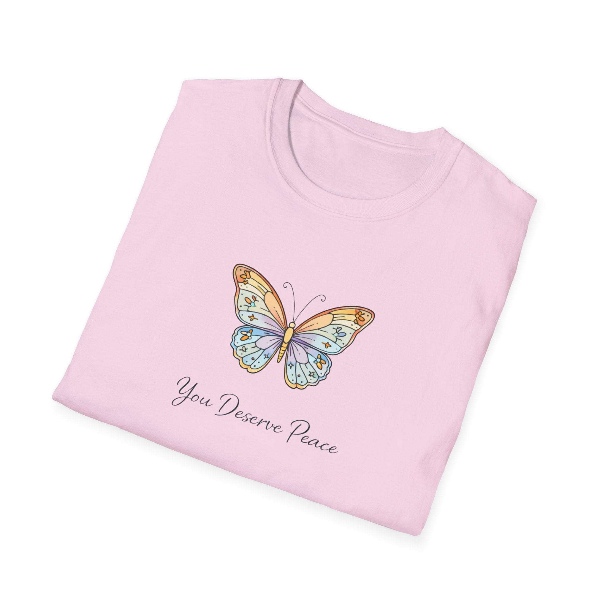 Deserve Peace Butterfly T-Shirt