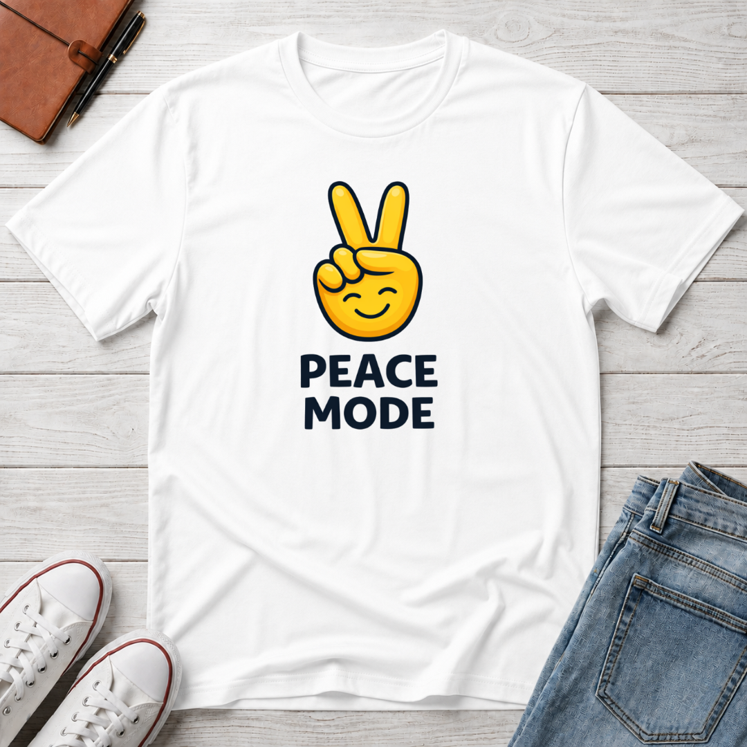 Peace Mode Emoji T-Shirt