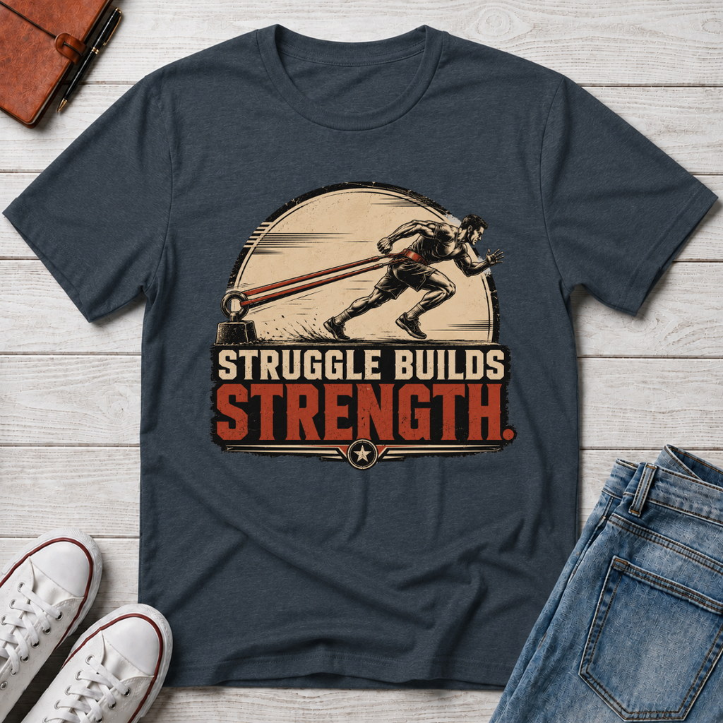 STRUGGLE BUILDS STRENGTH™ T-SHIRT