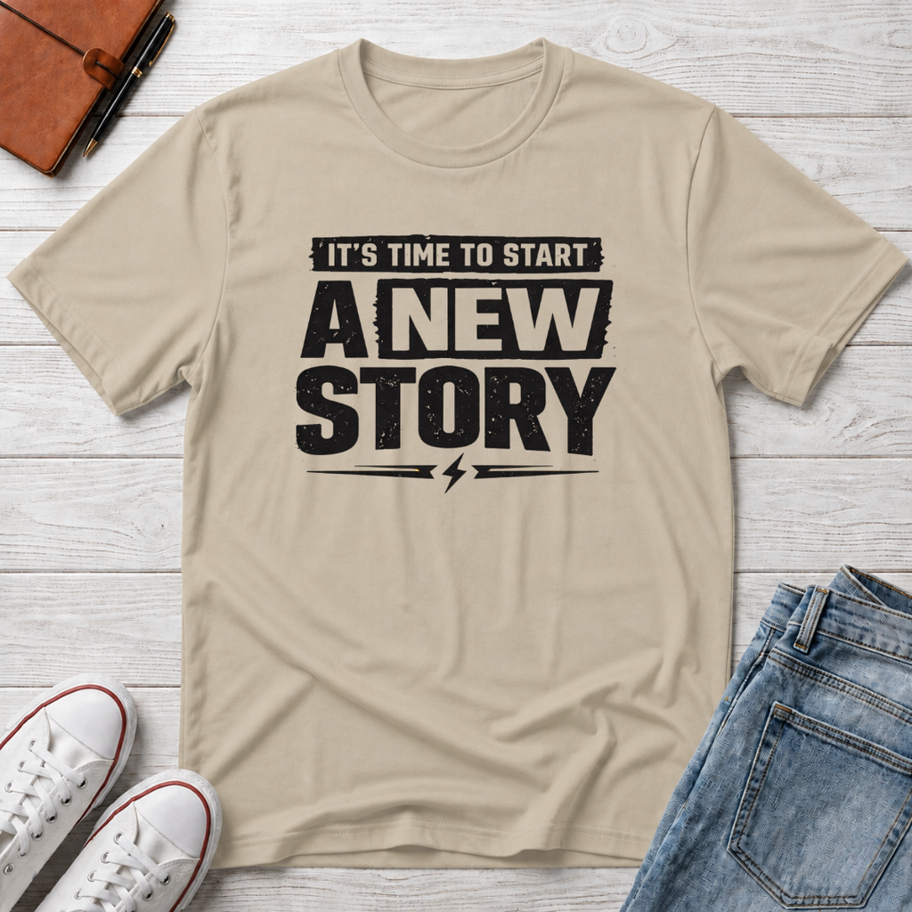 Start A New Story T-Shirt