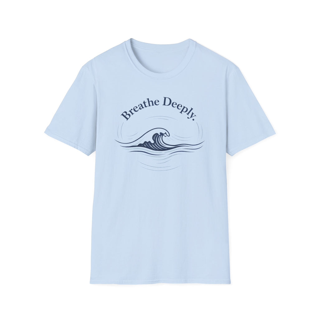Breathe Deeply Wave T-Shirt
