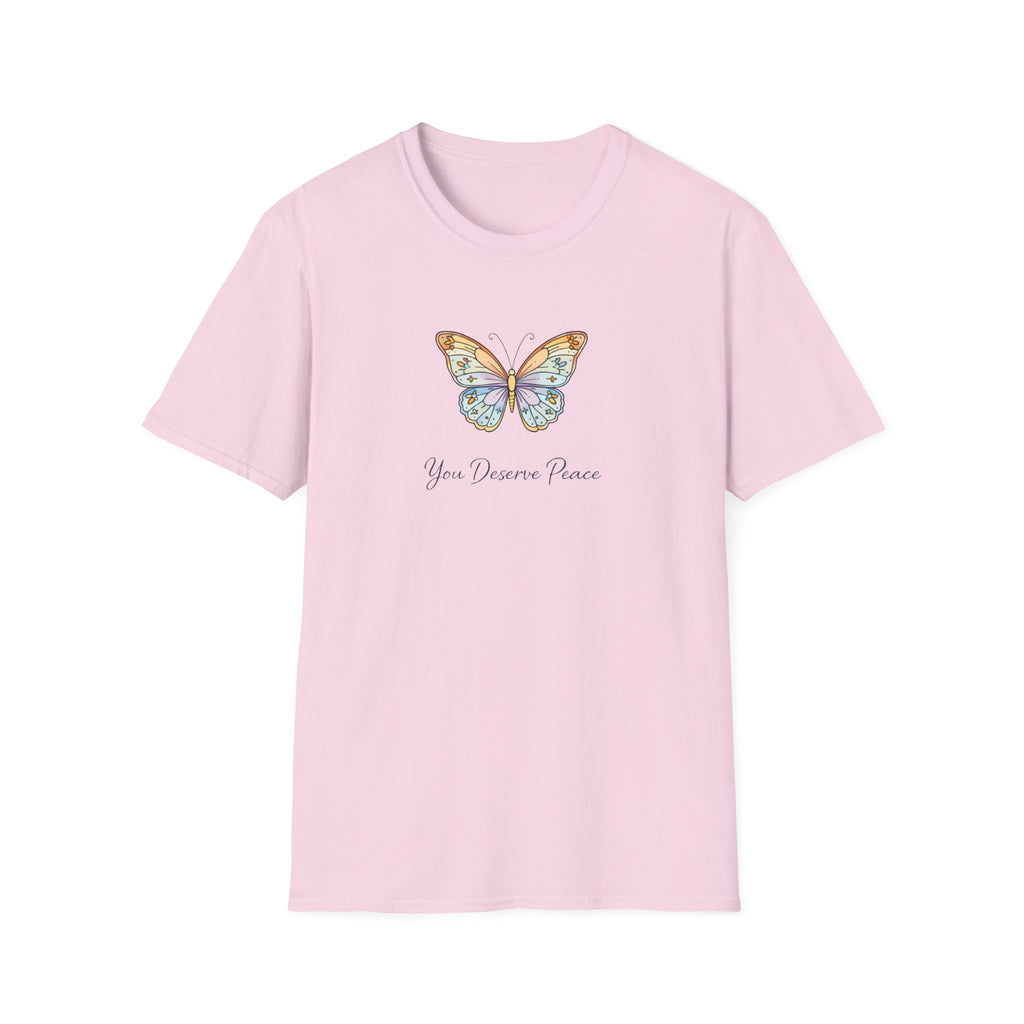 Deserve Peace Butterfly T-Shirt