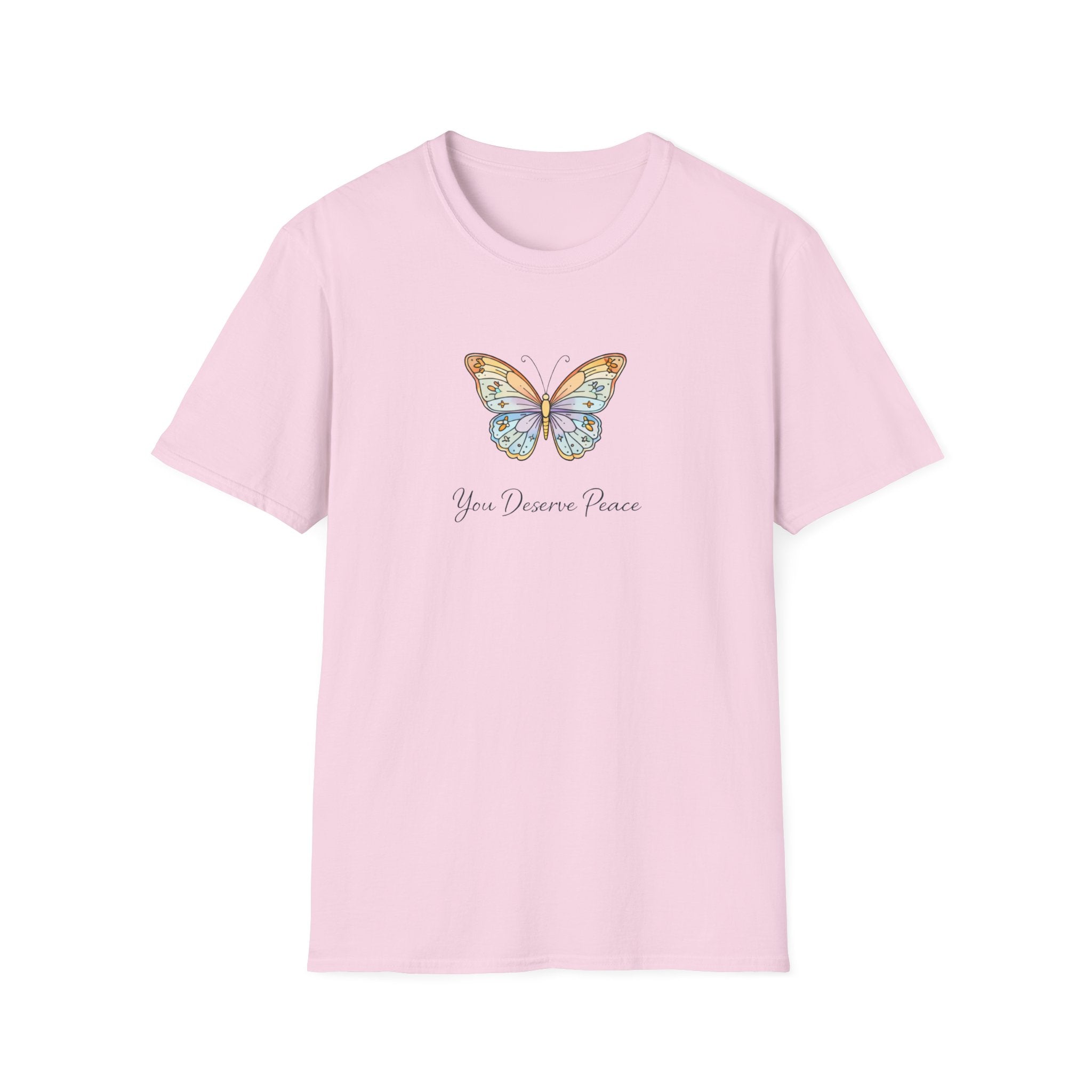 Deserve Peace Butterfly T-Shirt