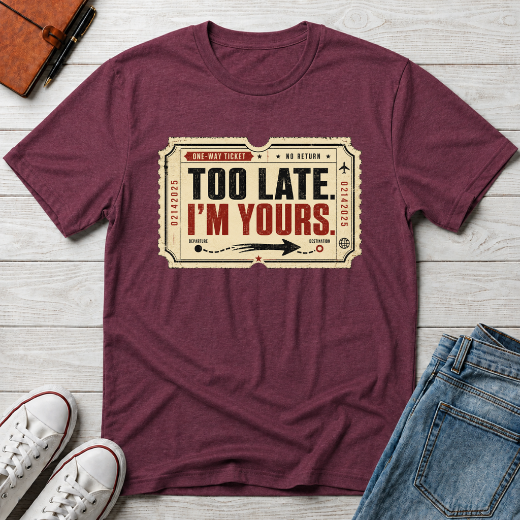TOO LATE I'M YOURS™ T-SHIRT