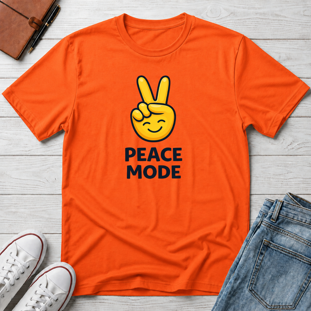 Peace Mode Emoji T-Shirt