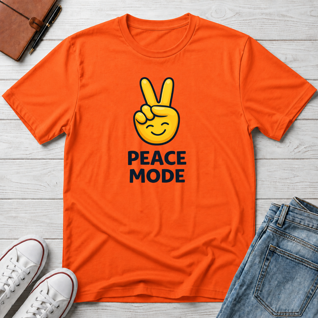 Peace Mode Emoji T-Shirt
