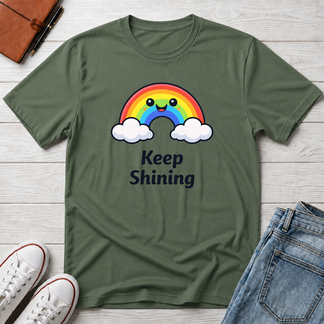 Keep Shining Rainbow T-Shirt